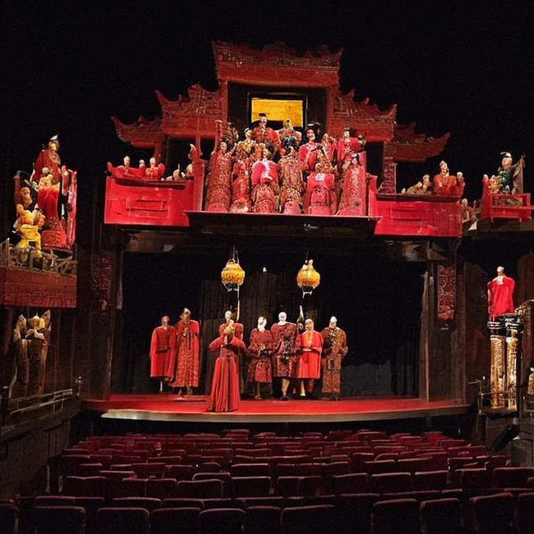 China、Images of old show stages, 不気味なTheater stage, 巨大なTheater stageの写真, Theater stage, 大きなTheater stageの写真, Theater stage, Magnificent Theatre, Detailed set design, Full details, footage of a Theater stage, Behind the Scenes, Photos of the Klingon Opera, Horrible environment