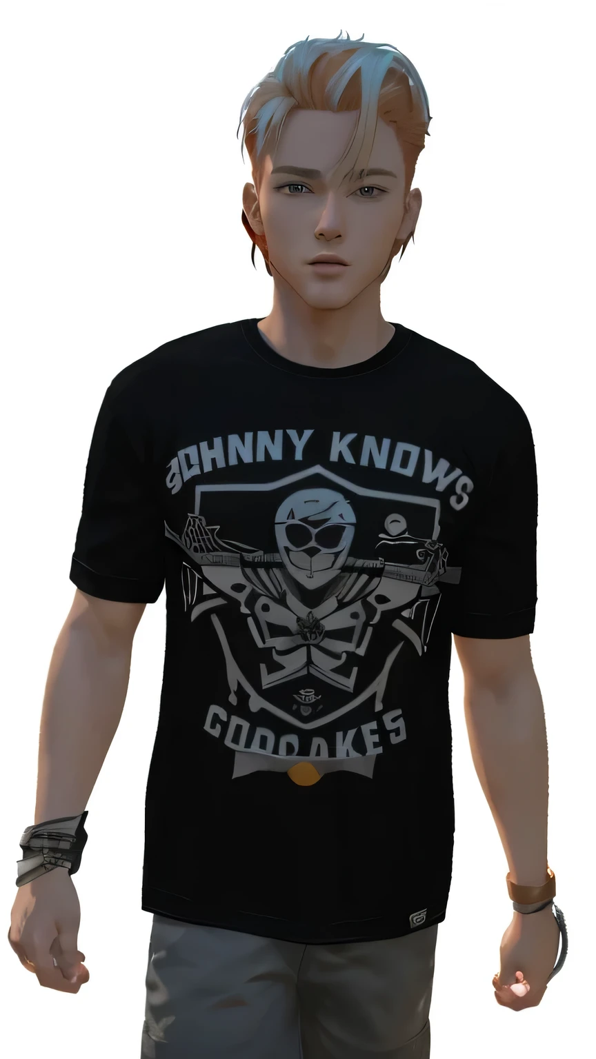 anime boy with red hair and a white shirt posing for a picture, handsome anime pose, orange - haired anime boy, young anime man, anime handsome man, realistic anime artstyle, tall anime guy with blue eyes, realistic anime 3 d style, smooth anime cg art, male anime style, anime realism style, male anime character, anime boy, red haired boy