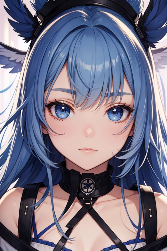 (eldmeisterog:1.1), masterpiece,1girl,solo,cat ears,twintails, hair over one eye, demon_wings,small breasts, blue_eyes, blush,open mouth, low wings, torn legwear, black thighhighs,halloween, outdoors,ruins, <lora:janusAzureLaneHalloweenSuccubus_janushalloween000004:1>