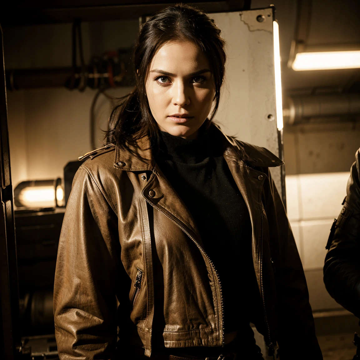 Renegade woman with clothes mad max
