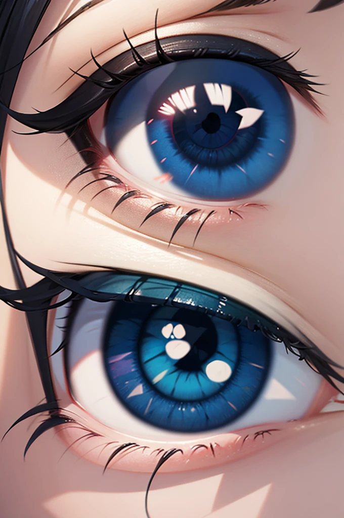 detail eye pupil