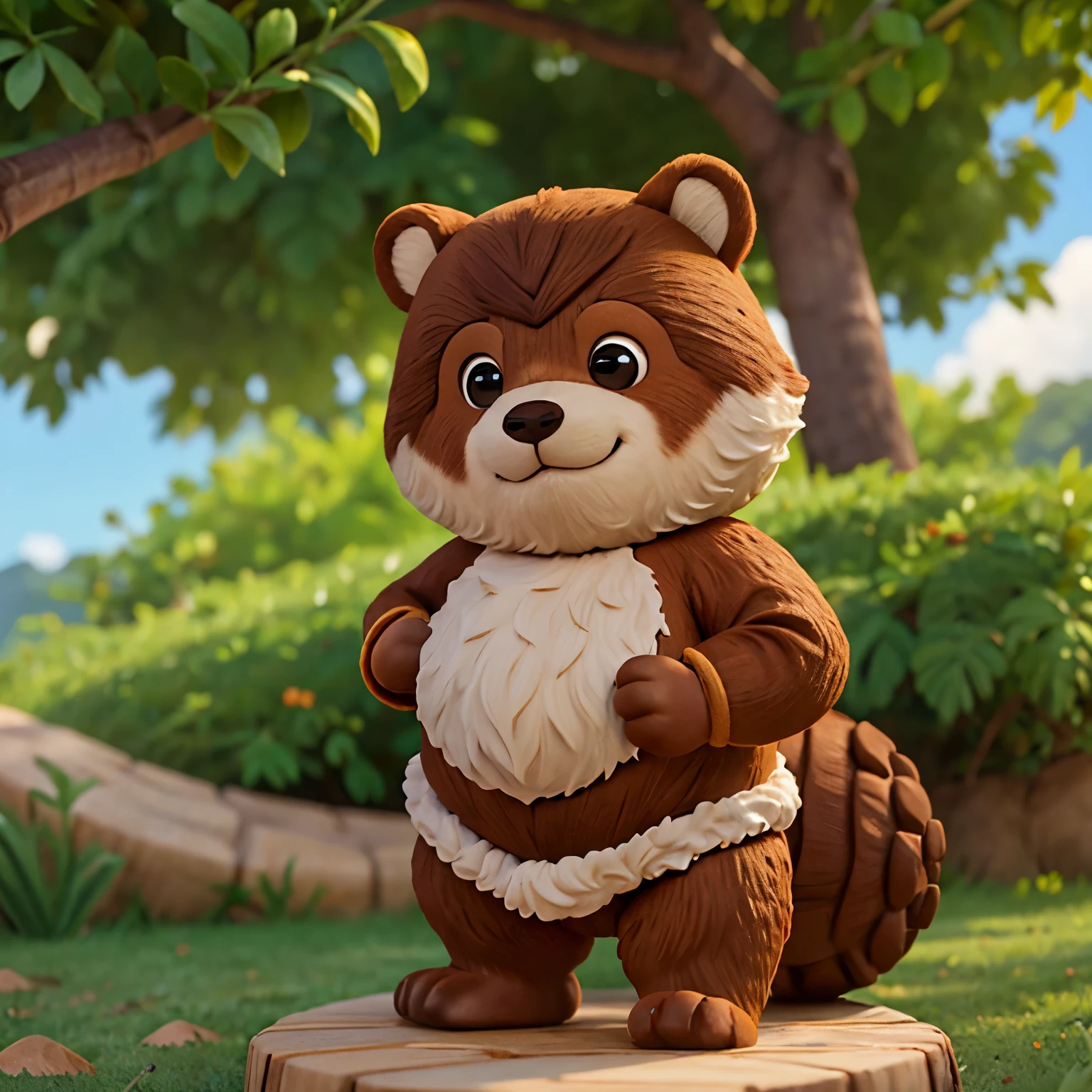 ursinho de pelucia fofo macio de briquedo, ursinho bebe brinquedo, urso de pelucia marrom