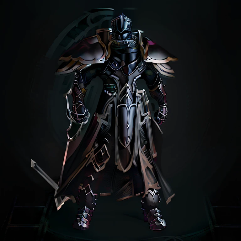 (absurdres, highres, ultra detailed),(Masterpiece, best quality:1.2)
Dark knight,
Has a long sword,
BlackKnight_fe,
Armor, Cape, Helmet, Sword, shield,
The cloak is black color,
polished armor,
armor is shiny,
castle,