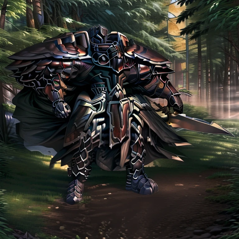 (absurdres, highres, ultra detailed),(Masterpiece, best quality:1.2)
Dark knight,
long sword,

BlackKnight_fe,
Armor, Cape, Helmet, Sword, shield,
The cloak is black color,
polished armor,
armor is shiny,


castle, big muscle (pecs, triceps, traps)
unusually developed muscular body,
body full of huge muscles.
showing off muscles,
pectorales enormes.
Exaggeratedly huge muscles.
Gigachad Muscular,