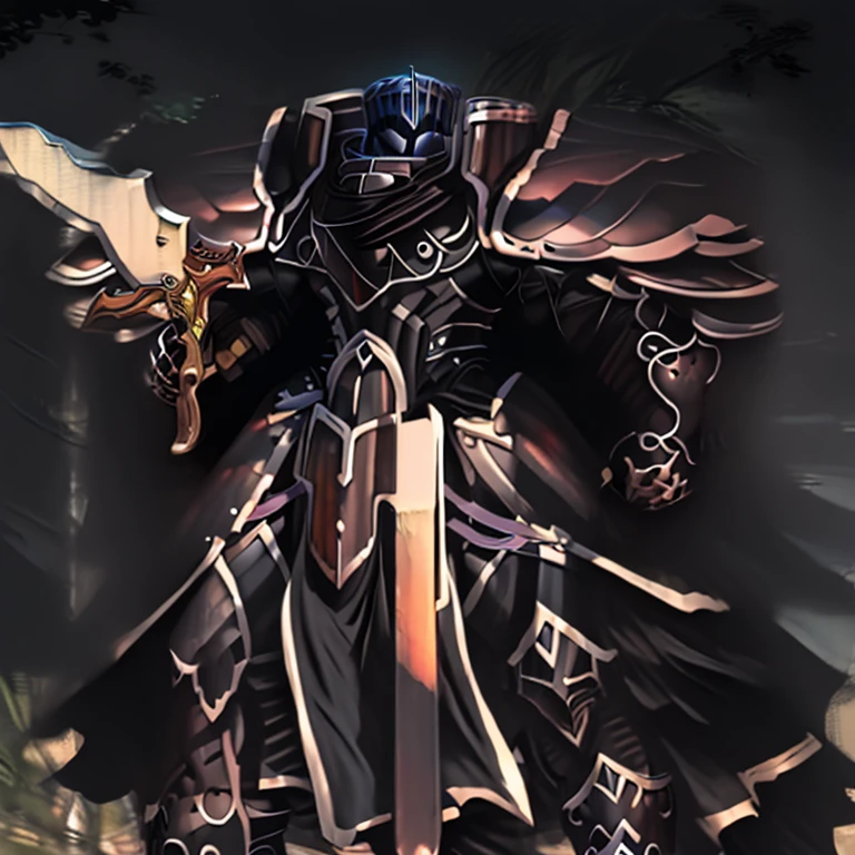 (absurdres, highres, ultra detailed),(Masterpiece, best quality:1.2)
Dark knight,
long sword,

BlackKnight_fe,
Armor, Cape, Helmet, Sword, shield,
The cloak is black color,
polished armor,
armor is shiny,


castle, big muscle (pecs, triceps, traps)
unusually developed muscular body,
body full of huge muscles.
showing off muscles,
pectorales enormes.
Exaggeratedly huge muscles.
Gigachad Muscular,