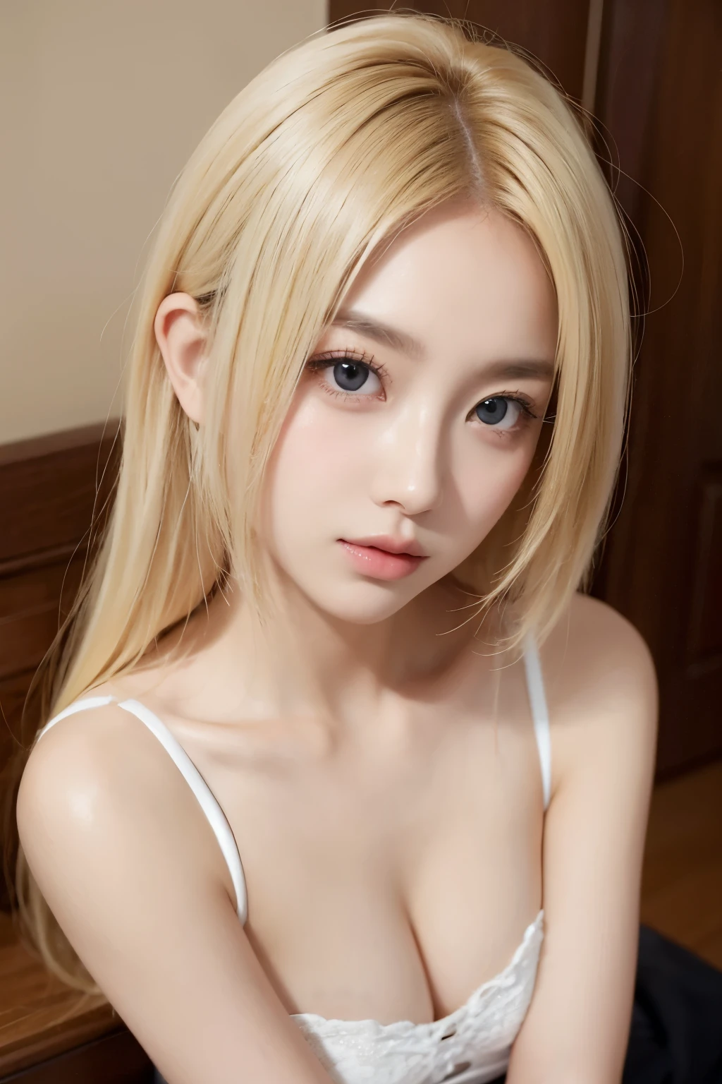 beautiful girl、cute、sexy、Alluring、Reality、Best Quality、Blonde