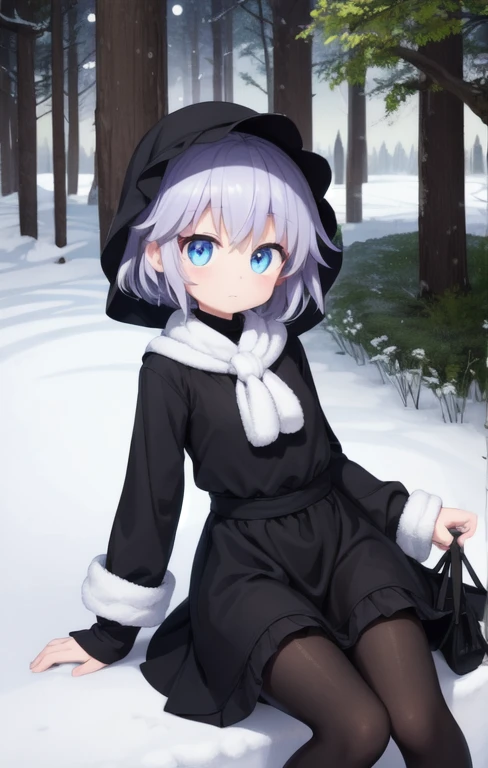 1 girl,cute,(View your viewers:1.0), Adorabel's Girl,cute face,detaileds sky,good looking,young,juvenile,((masterpiece:1.4,highest quality)),multiple detaileds,eye shadow,SFW, (Medium Shot:1.5),
Gradient eyes, Hazel Eyes, (Long black lycra pantyhose:1)
roller:addition_detailed:0.8>, forest, (night:1.2), Frost covered tree々,
saigyouji yuyuko