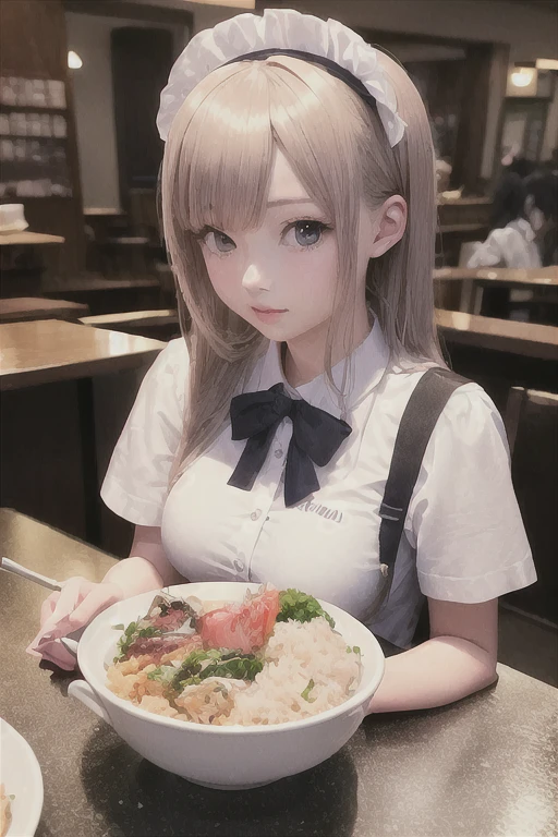 hyper Realistic Anime, Real life anime girls, Realistic Anime, a Surreal , Realistic - Anime, Realistic Anime 3 d style, photoRealistic Anime, Surreal , Anime Food, Hyperrealistic Food Photography, Japanese maid cafe, Realistic young anime girl