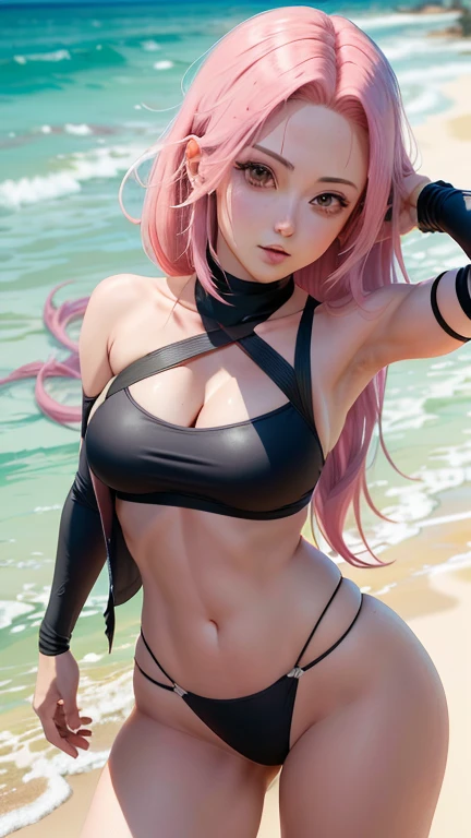Sakura Haruno nua, Cabelo longo, cabelo castanhos, linda, corpo perfeito, Seios perfeitos, Sakura Haruno olhando para o espectador, Realismo, obra de arte, super detalhado, alta qualidade, melhor qualidade, Nua, bunda grande, coxas grosas, Medium chest, cintura fina, quadris largo, linda, sedutora, boca levemente aberta, sensual, Sakura Haruno, Action Kiss received naked with legs open, mostra todas as imagens, (Suor), (malhada de suor).CONTEXTO QUARTO DE MOTEL.