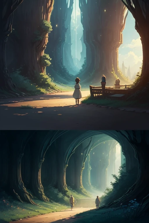 song All too well concept art in studio ghibli style, highly detailed, 4k