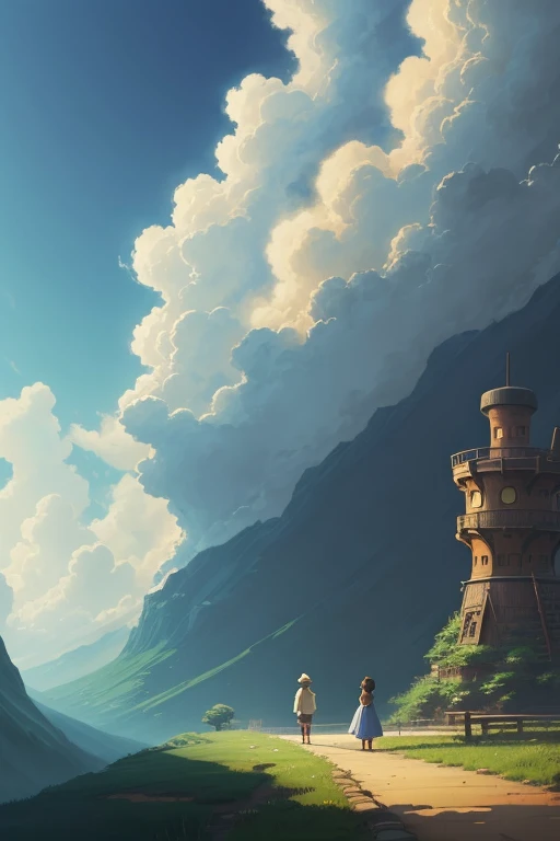 song All too well concept art in studio ghibli style, highly detailed, 4k