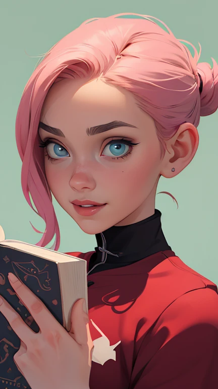 Female character in cartoon style Digital art style illustration Cartoon image of a woman .Ilustra??o estilo desenho animado, estilo de arte dos desenhos animados, Ella Purnel lestilo Cartoon style digital illustration artgerm style cartoon art style, digital illustration style, design de personagens altamente detalhado, arte digital detalhada coragem, Forest fan art, Design de personagens de retrato, beautiful digital illustration, retrato de alta qualidade, Arte em quadrinhos, mulher jovem cabelo com transas lindas . Beautiful lined eyes Medium large bust and wonderful sexy clothes. image expression of sexual desire from waist to waist illustration Ella Purnellstyle Cartoon style digital illustration art style masterpiece， Best quality at best， 1 ， Sakura Haruno， seios grandes，Fato ombro a ombro，（decote)，（close da parte superior do corpo)，Criado sexy，É Shy，sorria，com cabelo rosa， cabelo longo e branco， （Olhos verdes:1.4)， Forehead protection， as cerejeiras，Flores de cerejeira voando，red clothes zippergirl,, pequeno, Shy, bunda grande,   catholic nun outfit  , dynamic pose, Quente, soft or colored lips, fundo simples, perfect hands, anatomia perfeita, Tilt Jennifer Connelly style Cartoon style digital illustration GTA style vampire slayer with a bible in one hand and a wooden stake in the other 