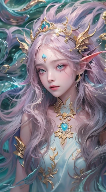 Low Teen Girl, 10yaers old, Dragon Princess, (Top quality real textured skins),(Fine, round, Symmetrical eyes),Delicate facial features,(Burn bright and cold eyes), Very slim and thin body, Naked, , (She has a mischievous smile on her face),(Her face is gentle and beautiful),(Full body portrait:1.5),(dramatic photography:1.4),(dramatic pose),(flamboyant photo),Messy picture,(Hair flows in the water:1.5),(Dramaticlight),(magnificent scene),(Surrounded by beautiful dragons),magnificent realism,Cinematic sensation,(High Density Imaging Review:1.5),(soft colours:1.2),ultra-detailliert,Dramaticlight,(intricate detailes:1.1),the complex background,Dragon horns grow,Dragon Wings,