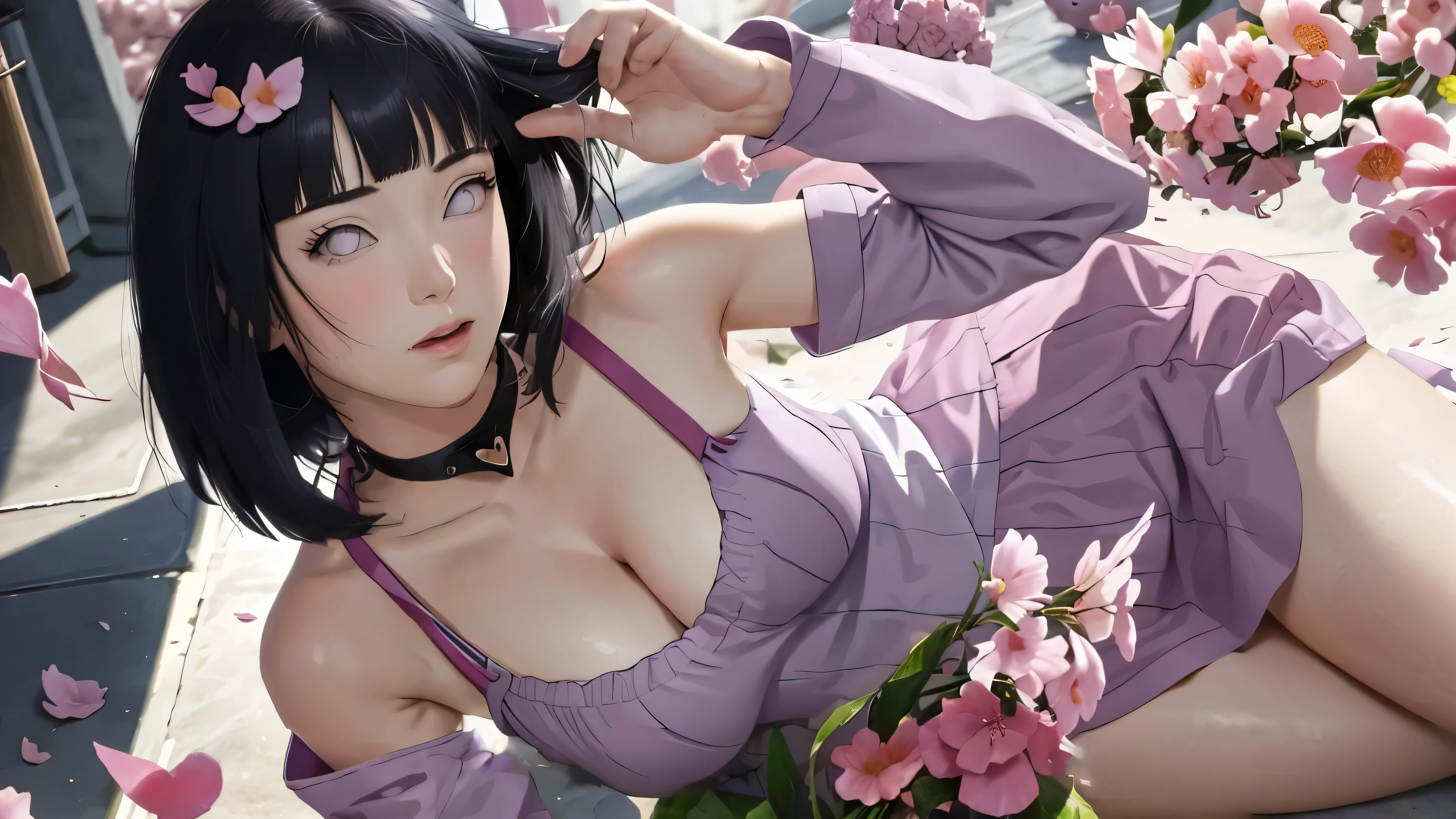 palm of her hand