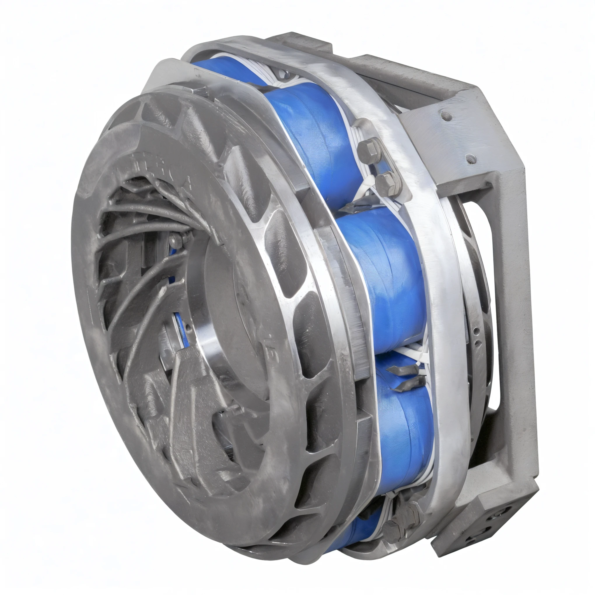 Close up of metal gearbox and metal gearbox, "High quality product image", Three-quarter view, ringing, hot temperature, Three-quarter view, head complet, 3/4 Front view, Ultra-high quality, General Motors, multi-part, Very high quality, Detailed high resolution, bulky, Attention to detail, High quality details, Professional design
