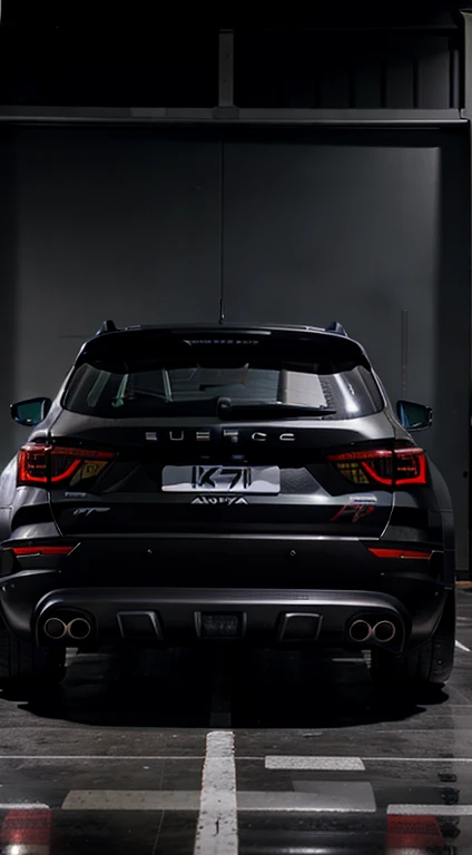 black Seat Ateca Cupra wide body nascar style