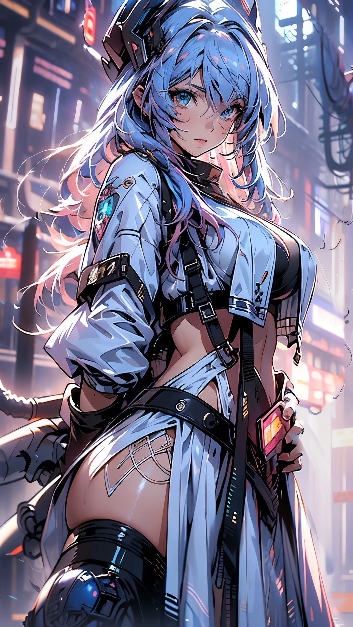 (we-000020:1.2), (ultra photoRealistic:1.3), (masterpiece:1.4), 最high quality, ((Realistic)), high quality, Super detailed, ((Realistic anime face)), ((Realistic skin)), ((Realistic body)), ((Sexy pose)) (最high quality:1.1), (figure:1.05), (One girl:1.05), (cute:1.05), (Beautiful fine details:1.05), (Cinematic Light:1.1), Light blue highlights, Pink hair all over, One girl, cute tyrant portrait, Aqua Hair, Bright Eyes, White Dress, Temple, Viewer forest warcraft landscape view