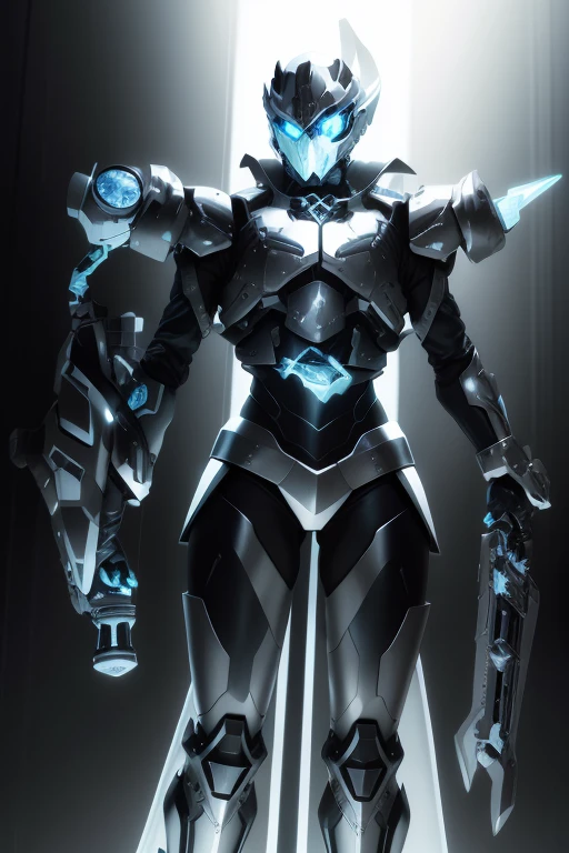The color changes to platinum,Some platinum,Ensure its layering and armor texture,Platinum as the main color,Change the middle to a mirror image)