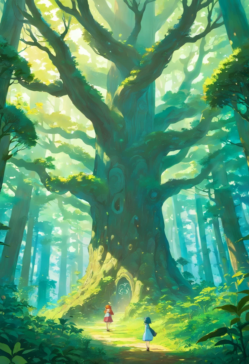 The Whispering Woods of Eternity: In a forest untouched by time, where ancient trees stand sentinel over a realm of eternal twilight, lies the Whispering Woods of Eternity. Here, the boundaries between the physical and spiritual worlds are thin, and the air hums with the energy of forgotten magic. As you wander through the woods, shafts of golden light filter through the canopy above, casting intricate patterns on the forest floor. The trees themselves seem to whisper secrets of ages past, their gnarled branches reaching toward the sky like fingers grasping at the stars. Ethereal creatures flit between the shadows, their presence felt more than seen, adding to the sense of mystery and wonder that permeates the forest.