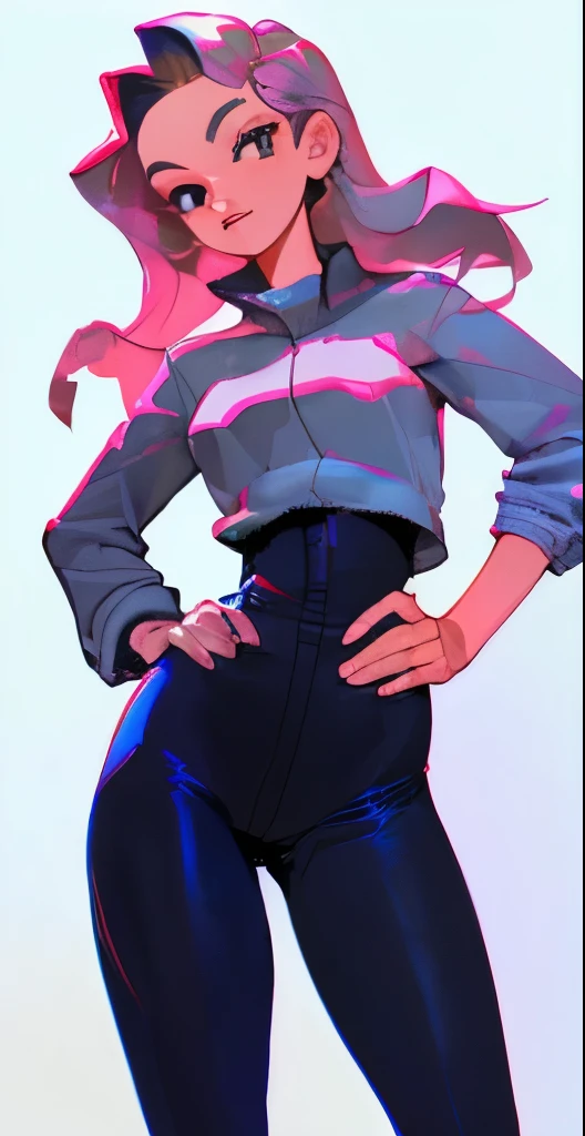 girl hand on hip