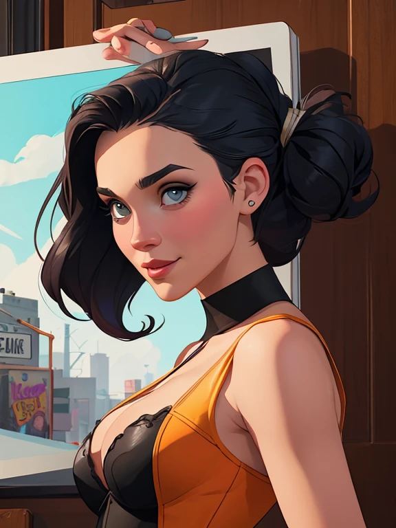 estilo de GTA desenho animado:1.2), Tinker Bell brasileira draw ART Artline fundo branco mulher Imagem de desenho animado de uma mulher , roupas sensuais , garota super valente destemida , Ilustra??o estilo desenho animado, estilo de arte dos desenhos animados, estilo de arte dos desenhos animados, Estilo GTestilo de digital illustration, design de personagens altamente detalhado, arte digital detalhada fofa, design de personagem retrato, beautiful digital illustration, retrato de alta qualidade, arte em quadrinhos, retrato do design do personagem, no clothes and medium breasts cartoon style dressed female character smile and six small portrait mode medium waist up portrait mode waist up queen of the south Jennifer Connelly Scenario GTA dominatrix man with black beard, estilo militar, armado, estilo de desenho animado, digital illustration, Estilo GTA, mulher magra beautiful magical stella maeve, cosplay glamoroso, cosplay elegante e glamoroso, beautiful magical stella maeve, Magia feminina, garota de terno, Poderia, anya from the spy family x, Garota de terno, vestindo um Poderia preto, smoke, advertising cosplay, traje apertado, playboy bunny style estilo de desenho animado digital illustration Estilo GTA