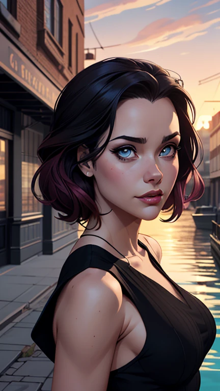 Personagem Christina Ricci cabelo preto estilo Morticia AddamsImagem de desenho animado de uma mulher .Ilustra??o estilo desenho animado, estilo de arte dos desenhos animados, estilo de arte dos desenhos animados, digital illustration style, design de personagens altamente detalhado, arte digital detalhada fofa, City fan art, Design de personagens de retrato, beautiful digital illustration, retrato de alta qualidade, Arte em quadrinhos, jovem expressando desejo sexual.garota anime com cabelos brancos e olhos azuis posando em frente a um lago, artgerm extremamente detalhado, garota elfa, succubus in tight short dress, ! sonho artgerm, aly caiu e artgerm, Wlop Ross sorteios, princesa elfa negra, artgerm e rossdraws, artgerm no artstation pixiv