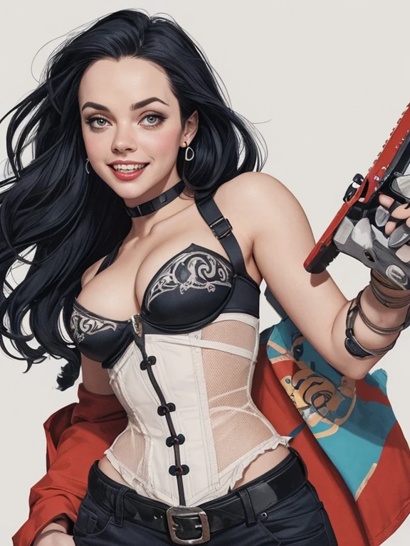 Xena Warrior Princess Portrait Mode Sexy Sesys Style Cartoon Style Digital Illustration Together Valentine Cartoon Style Character Portrait Mode Character Cartoon Style Happy Facial Expression Beautiful Smile and Six Modes Portrait Small Medium From the Waist Up A Woman in Leader Uniform ager Holding a Chainsaw ,Cartoon style digital illustration style Like character in Tekk, Design de personagens de retrato, beautiful digital illustration, retrato de alta qualidade, Arte em quadrinhos, mulher jovem cabelo com transas lindas . Queen Anna of ArendelleBeautiful lined eyes Medium large bust and wonderful sexy clothes. image expression of sexual desire from waist to head illustration Queen Anne of Arendelle atompunk style Fallout 4 playboy magazine style pose Character wearing clothesCartoon style corsets clothes from hell Harley Quinn cartoon of a woman .Ilustra??o estilo desenho animado, estilo de arte dos computadores roupas de vampira desenhos animados, estilo de arte dos desenhos animados, smile showing teeth Digital illustration style, design de personagens altamente detalhado, arte digital detalhada fantasia sensualizando Design de personagens de retrato, beautiful digital illustration, retrato de alta qualidade, Arte em quadrinhos, mulher jovem. expression of sexual desire white background cartoon style:1.2), lisa Simpsons mulher Imagem de desenho animado de uma mulher , Personagem Christina Ricci cabelo preto estilo Morticia AddamsImagem de desenho animado de uma mulher .Ilustra??o estilo desenho animado, estilo de arte dos desenhos animados, estilo de arte dos desenhos animados, digital illustration style, design de personagens altamente detalhado, arte digital detalhada fofa, City fan art, Design de personagens de retrato, beautiful digital illustration, retrato de alta qualidade, Arte em quadrinhos, jovem expressando desejo sexual.garota anime com cabelos brancos e olhos azuis posando em frente a