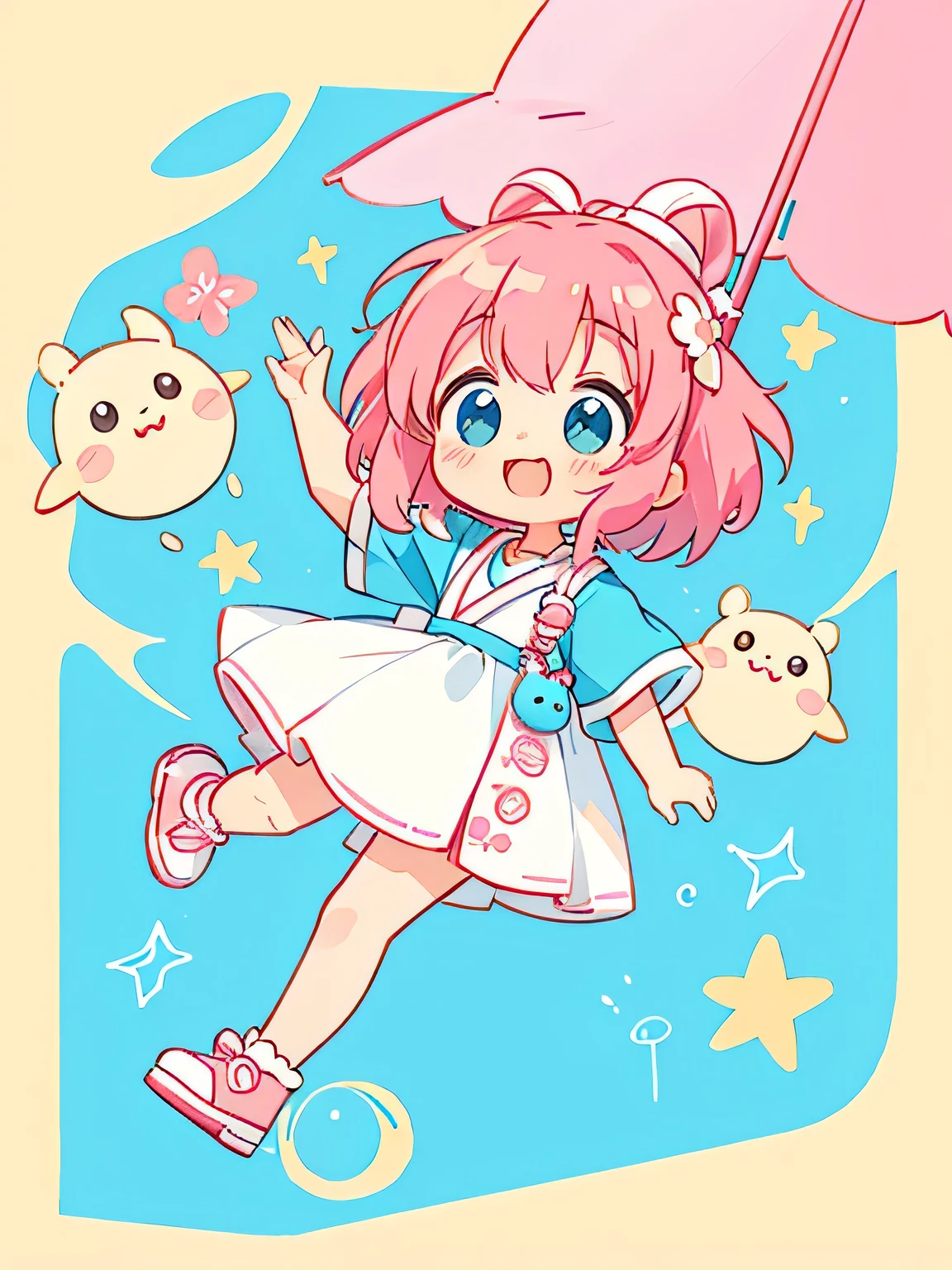 Pink and white bodysuit dress,tmasterpiece, Best quality,hair adornments,look away,absolutely_good memory+,Wet,cat ear+,Bob Che, humongous large breast++,Lop,with pink hair, Sailor's cap,big ribbon,White footwear,Wear gloves on elbows, whitegloves,Fluffy sleeves,Hand and arm cuffs,collars,,face flushed,TENTACLE PIT++,subsurface,Extraterrestrial,pink color clothes,Say it out loud,,10years old,bird's eyes view+,pervert smirk,lifting up skirt,Can see the