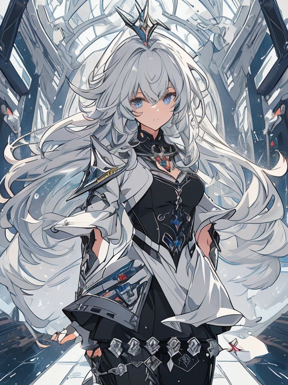 

Name: Aurelia Stormcaller
Appearance: Aurelia has long, stormy hair streaked with silver and white, reminiscent of lightning dancing across the sky. Her piercing  eyes looksinto the soul, reflect her adventurous spirit, sparkling with curiosity and determination. Genshin impact , age 20,