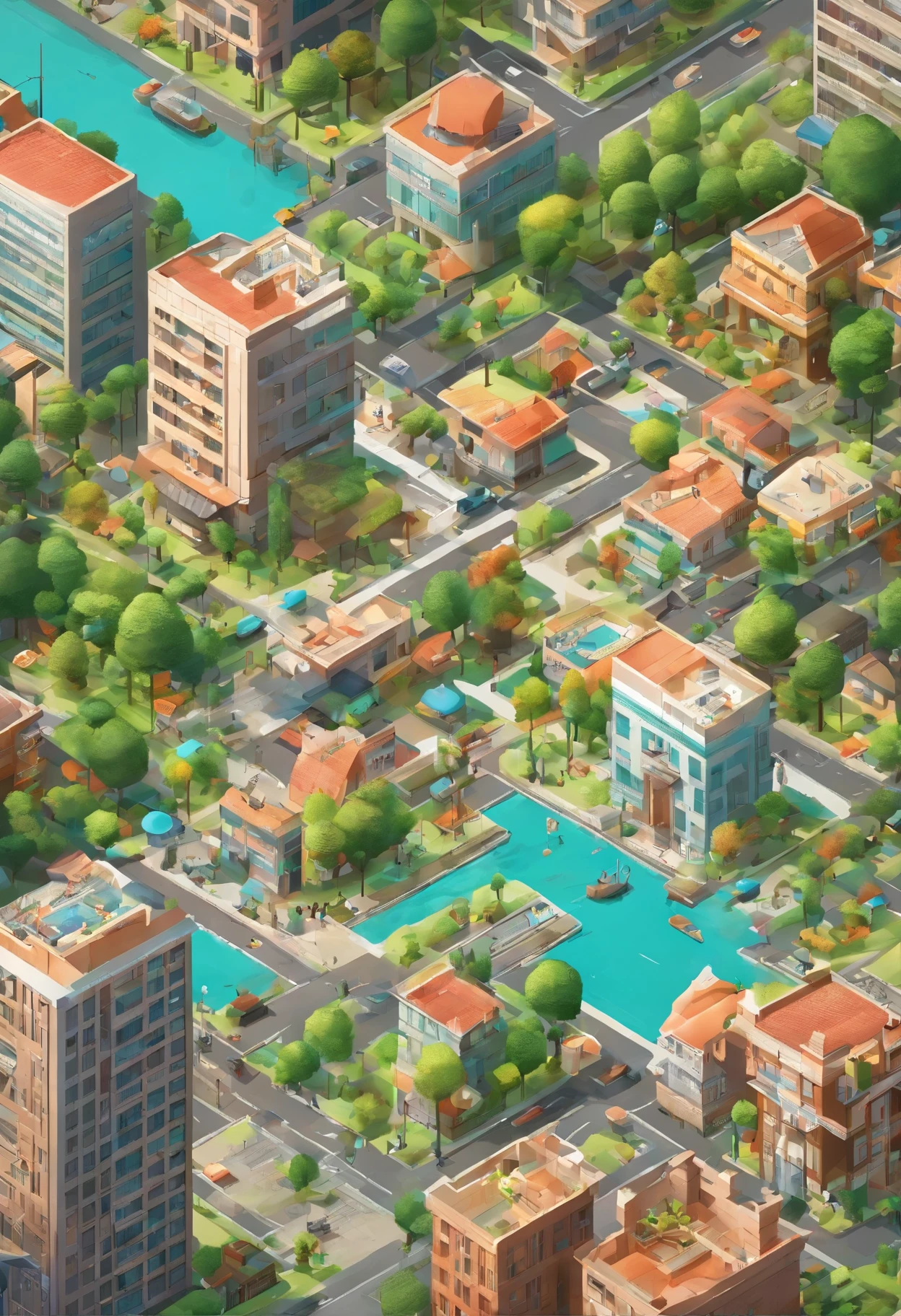 Absurdo, best quality, fantasia, ((isometric)), Knolling estilo de (Cidade urbana, tokyo, noite, escura, letreiro neon), rua, Posts, Sombras, darkeness, (fundo simples ceu escuro), Welcome to the vibrant world of our town map isometric view game! Picture a bustling urban landscape seamlessly interwoven with pockets of lush greenery and serene natural beauty. Your task is to explore this dynamic town, navigating its winding streets lined with eclectic shops, cozy cafes, and bustling markets. But amidst the urban hustle and bustle, don't forget to venture into the tranquil parks, scenic riversides, and wooded trails that offer a refreshing escape into nature's embrace. from the skyscrapers towering against the skyline to the gentle rustle of leaves in the nearby forests. As you uncover the secrets of each district, immerse yourself in the rich tapestry of urban and natural elements that define this captivating setting. ((Isometric Urban)), (Isometric map), Isometric, overlooking 45 degrees, SLG game building, single building, ktv nightclub, gray background, concept art, Octane rendering