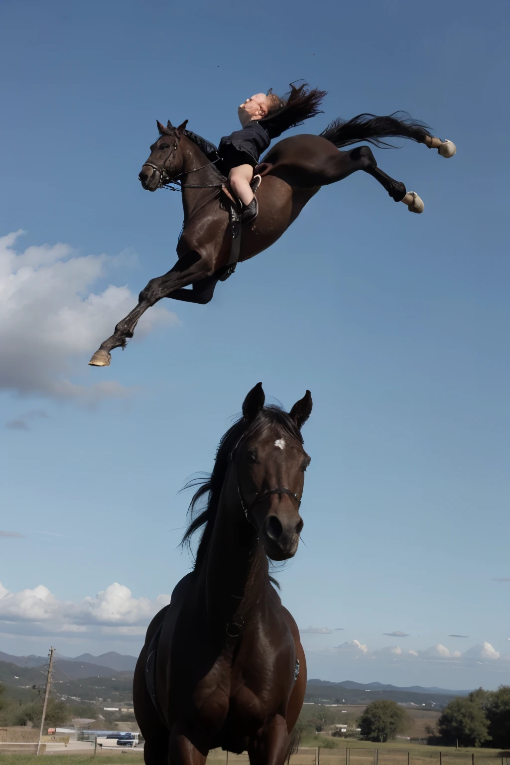 In a dream I dreamed that my black horse was acting out, I danced and frolicked, evil winds flew under me and from the eastern side they tore off the black cap from my wild head. And Esaul was quick-witted and managed to unravel my dream., he says your head is wild