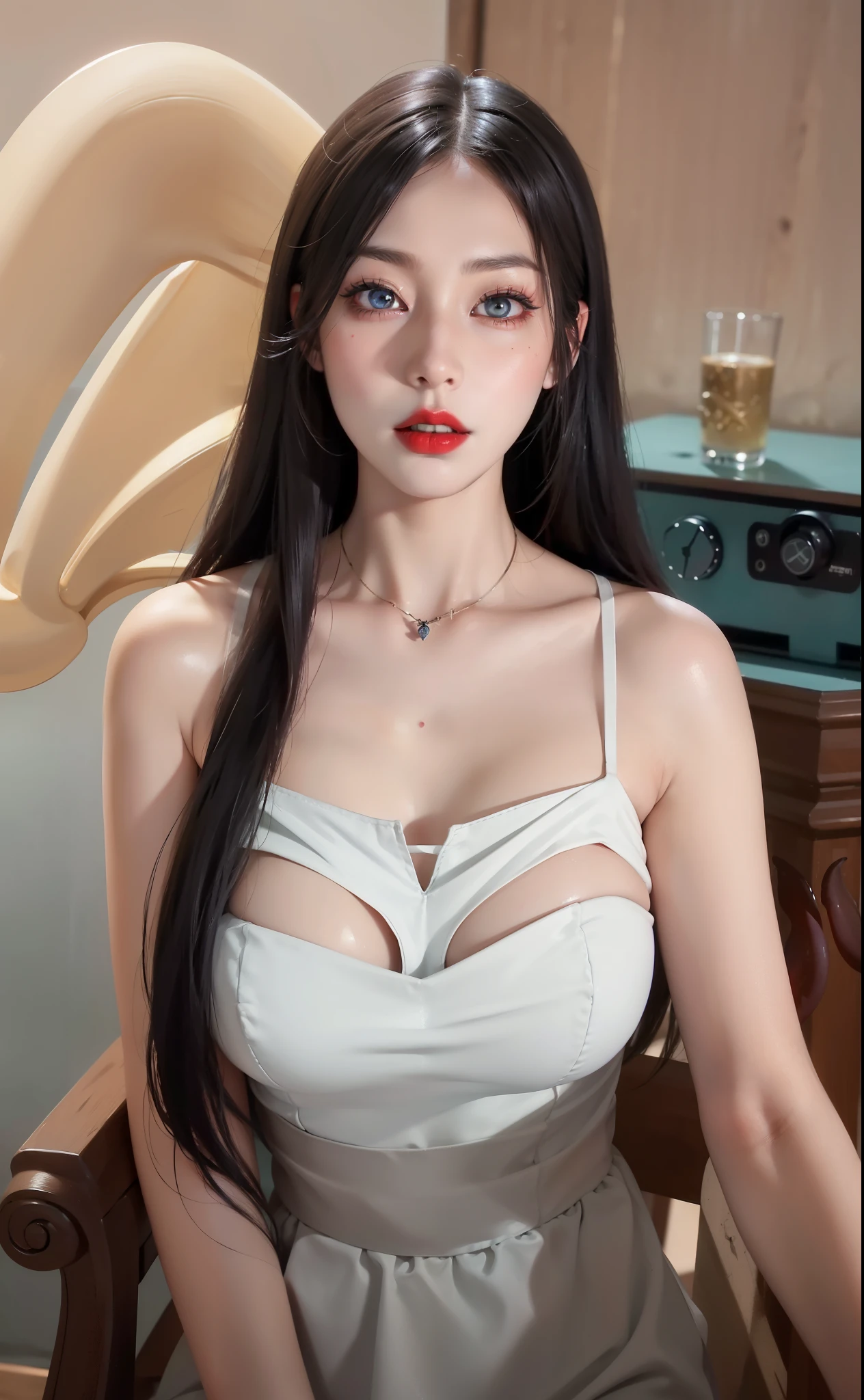 Detailed image quality,Witch Pandora,wing, Succubus Theme,堕落Angel,Excellent,scary,Secret Terror,Tentacles,With eyes,Uncanny Valley Effect,Beast Blood Moon,skeleton,vampire,Hellfire,Dark Queen,Angel,magician magic witch,Angel,Eyes are blue(Pupils as deep as the starry sky),Gorgeous tattoo designs all over the body,Rostow Photos(8K picture quality,Rich in details),Dark eyeshadow,Sexy thick lips(Red lipstick),