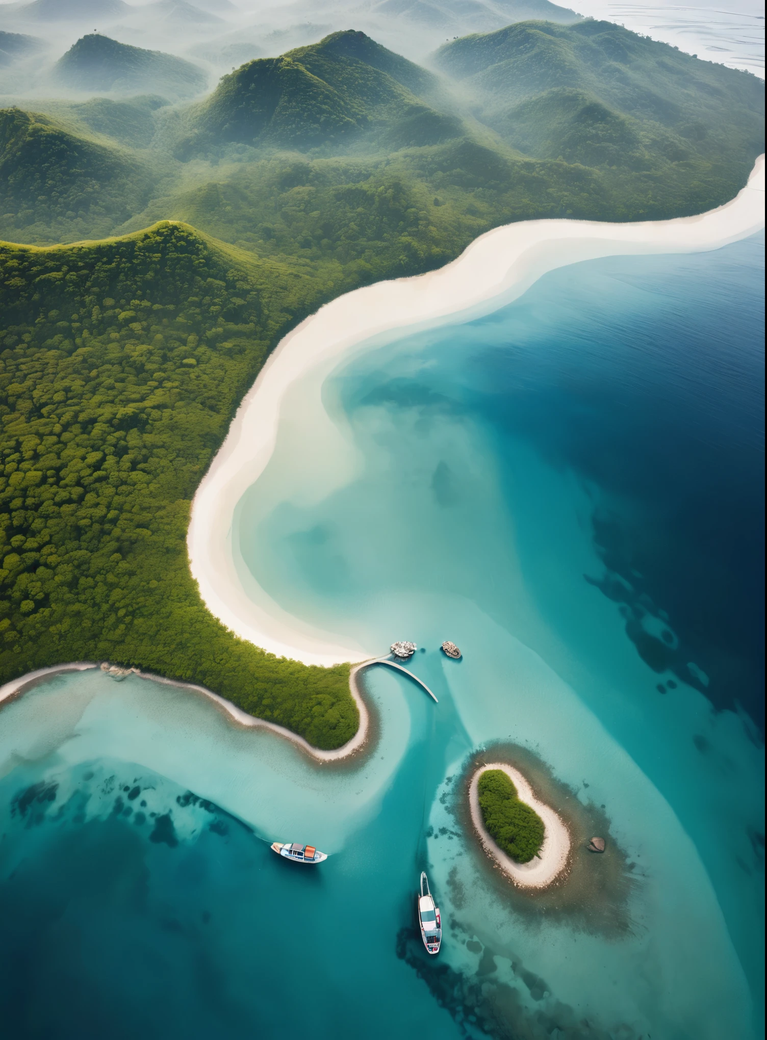 a Minimalist journey,blingbling,Aerial View