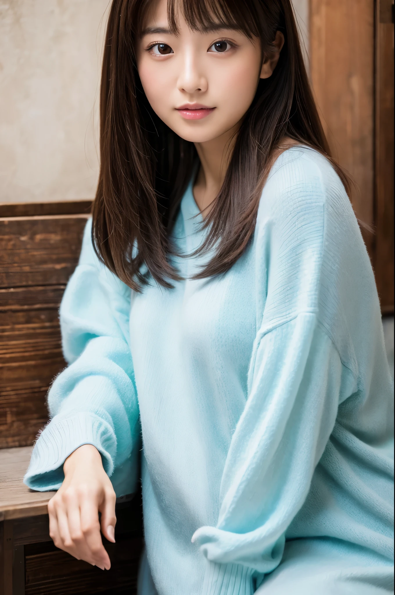 8k、highest quality、masterpiece、超A high resolution、photograph、Beautiful Japanese women's elegance、Single-lens reflex camera、There are some good ones too、Transparent atmosphere、Sexy lips、Diagonal bangs、Beautiful Face、Bob Cut Hair、Creating Bangs、smile、Natural soft light、A 35-year-old woman wearing a white blouse、Wear a miniskirt、Country Road、Biking
