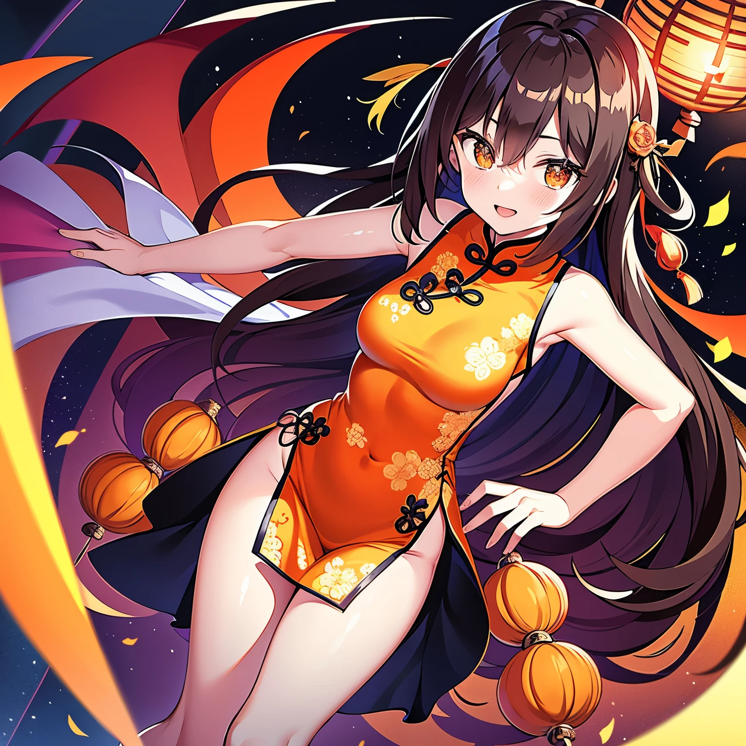 Tangerine chinese girl