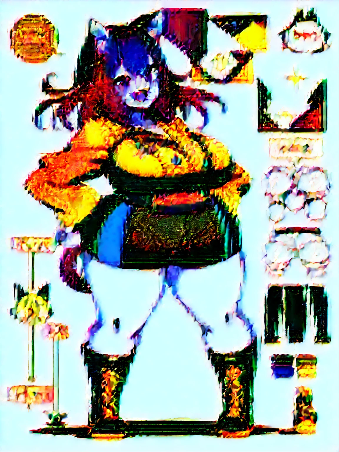 solo,open mouth,fangs,smile, Neferpitou,1girl,red eyes,cat ears, blue jacket,double-breasted, (nature:1.2),stading, full body, boots, huge breast, curvy, tall female,refsheet, cat tails,Neferpitou,1girl,red eyes,cat ears, blue jacket,double-breasted, (brown shorts:1.2),striped, brown socks,blue footwear, doll joints,(nature:1.2),solo,combat stance,lora:add_detail:1>,solo,open mouth,fangs,smile, fangs, sharpteeth,,{best quality}, {amazing quality} {best quality},{amazing quality},, {absurdres},{{highres}}, {very aesthetic}, {detailed}, curvy, tall, huge breast, character focus, white background,full-length portrait,