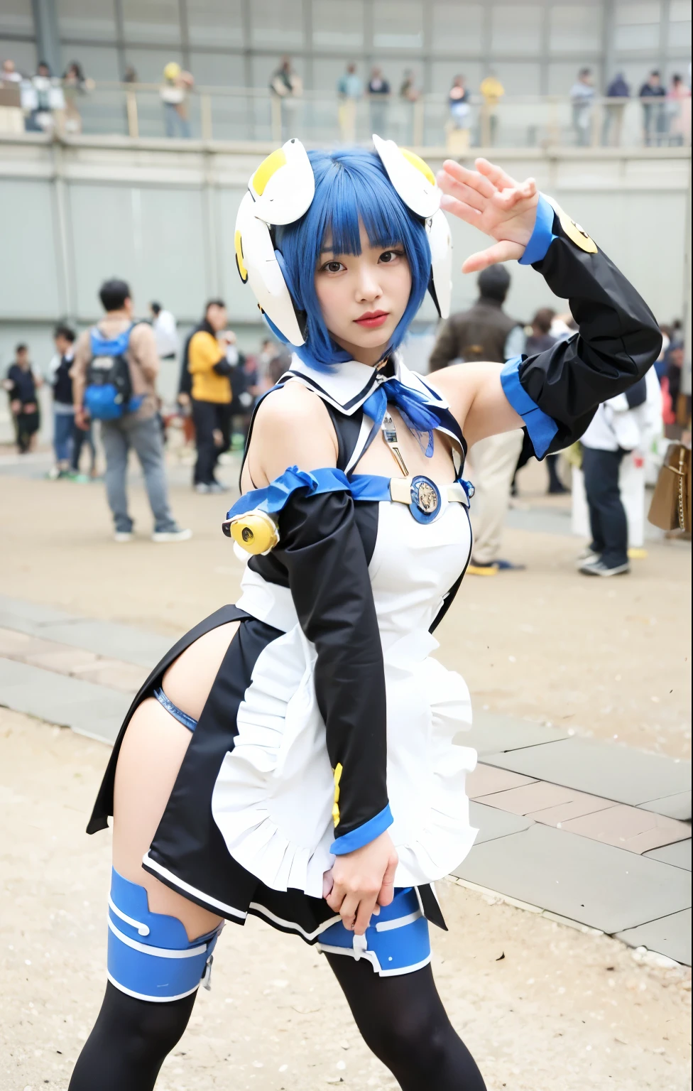 Masterpiece, (ultimate quality:1.2), 8k, Japanese woman in turtle-type powered suit, silver base with yellow and black accents, very beautiful face, mechanical, (mechanical bat wings), jet pack, hydraulic cylinder, power pipe, ultimately intricate details, full body shot, (ultimate photo Realistic:1.37), future metropolis at night, (Steampunk: 1.2), (Cyberpunk), Full body photo, Wide-angle shot