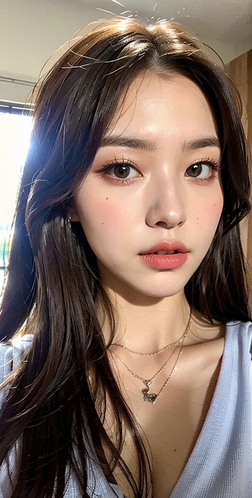ULZZANG-6500-V1.1, (Photo brute:1.2), (photorealistic), beautiful detailed girl, Very detailed eyes and face, Beautiful detailed eyes, huge file size, High resolution, Very detailed, best quality, [chef-d&#39;artwork:1.6], illustration, Very detailed, CG, fine detail, best quality, Fond d&#39;8k screen, cinema lighting, 1 fille, 17 ans, forme du corps parfaite, grand with tension, [grand, Seins lourds, Coupe J: 1.9], De jolis yeux tombants, beautiful grand eyes, sweaty and wet, [excitation sexuelle: 1.6], (the whole wet body: 1.2), Light in the eyes, cheveux courts, high school girl, (Maillot de bain scolaire japonais, Maillot de bain une pièce bleu marine, navy blue Japan student swimsuit: 1.ool, Pose dynamique, grand, Huge, forme du corps dodue