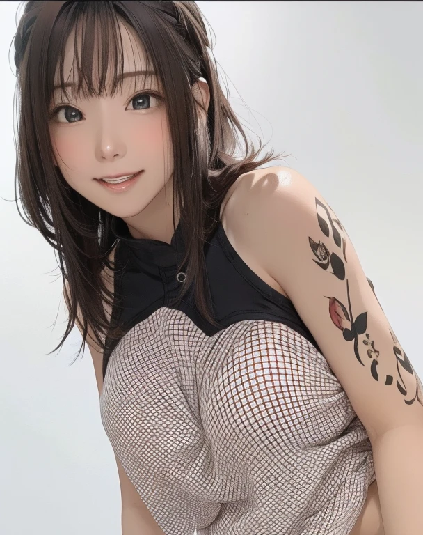 girl, Sweat, vapor, Medium Chest, shy, Beautiful Hands, A light smile, Looking at the audience, Randomly change the color of the outfit
