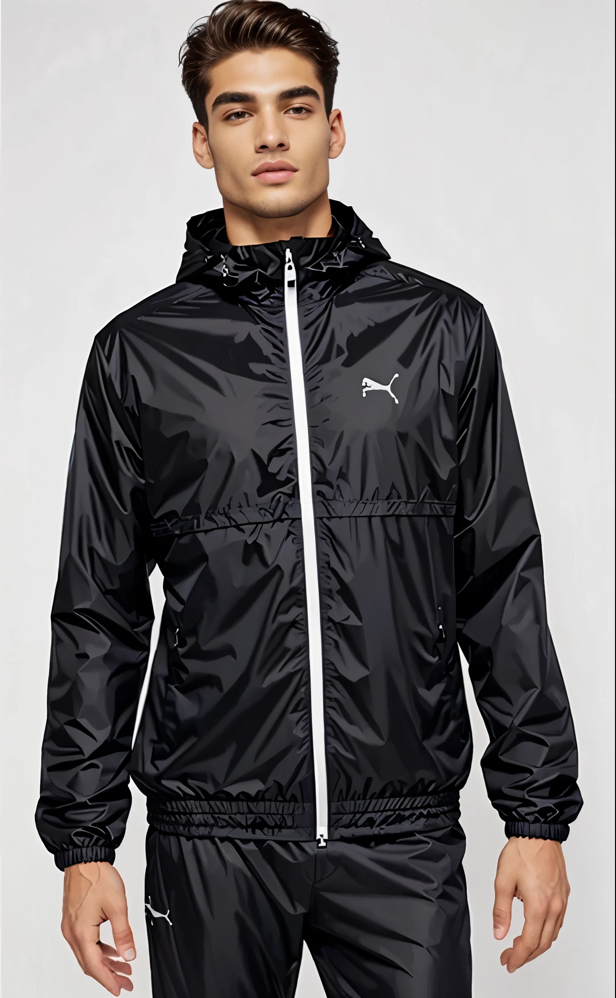 puma men's windbreaker jaqueta black, roupas esportivas, sports jaqueta, roupas esportivas, a man wearing a black jaqueta, fato de treino, jaqueta, item, vestindo um agasalho, vestindo terno de atletismo, wearing a fato de treino, 4 0 9 6, black jaqueta, trend in r/technological clothing, wearing jaqueta, record jaqueta, produtos, estilo esportivo profissional