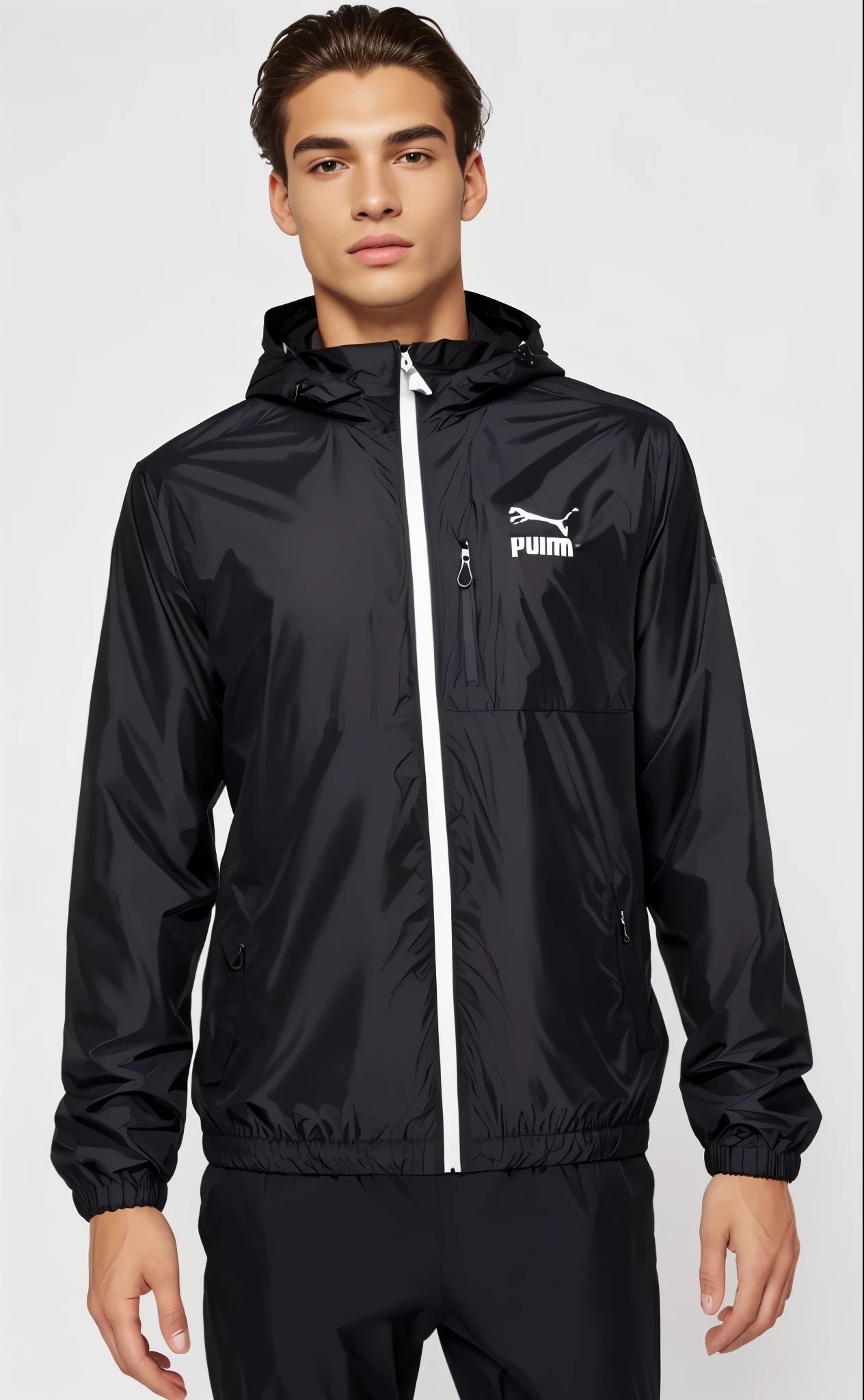 puma men's windbreaker jaqueta black, roupas esportivas, sports jaqueta, roupas esportivas, a man wearing a black jaqueta, fato de treino, jaqueta, item, vestindo um agasalho, vestindo terno de atletismo, wearing a fato de treino, 4 0 9 6, black jaqueta, trend in r/technological clothing, wearing jaqueta, record jaqueta, produtos, estilo esportivo profissional
