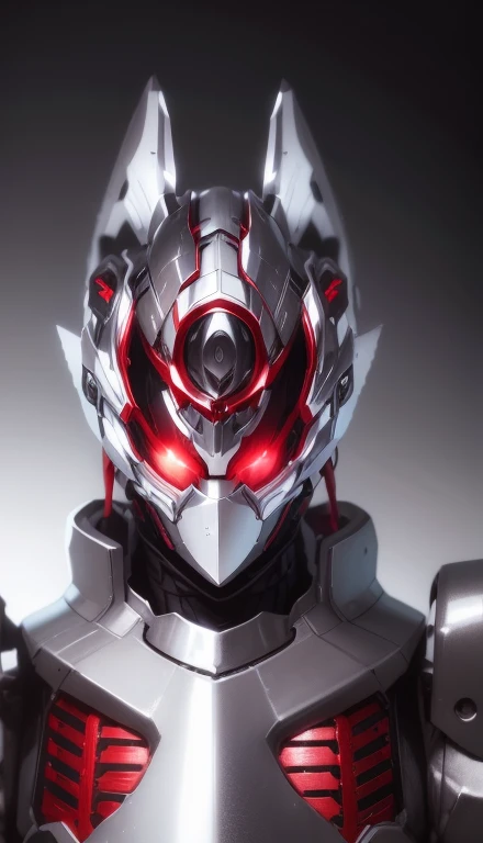The color changes to platinum，Some platinum and bright red（Ensure its layering and armor texture，Platinum as the main color，Change the middle to a mirror image）