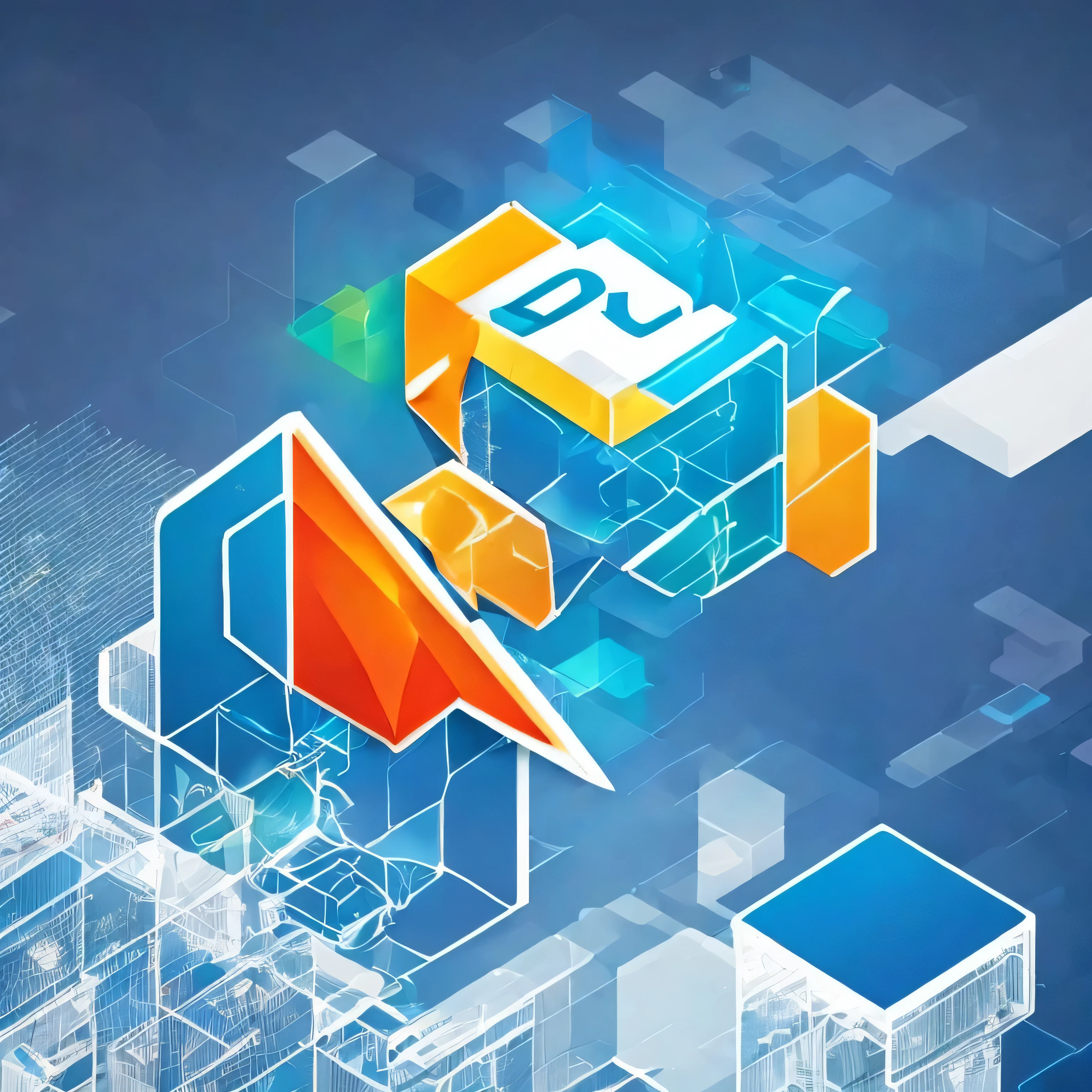 3d logo airdrop crypto