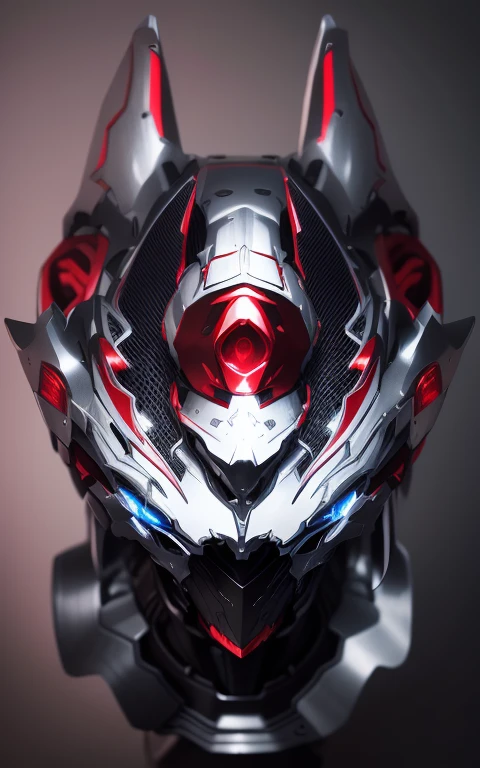 The color changes to platinum,Some platinum and bright red(Ensure its layering and armor texture,Platinum color as main color,Change the middle to a mirror image)