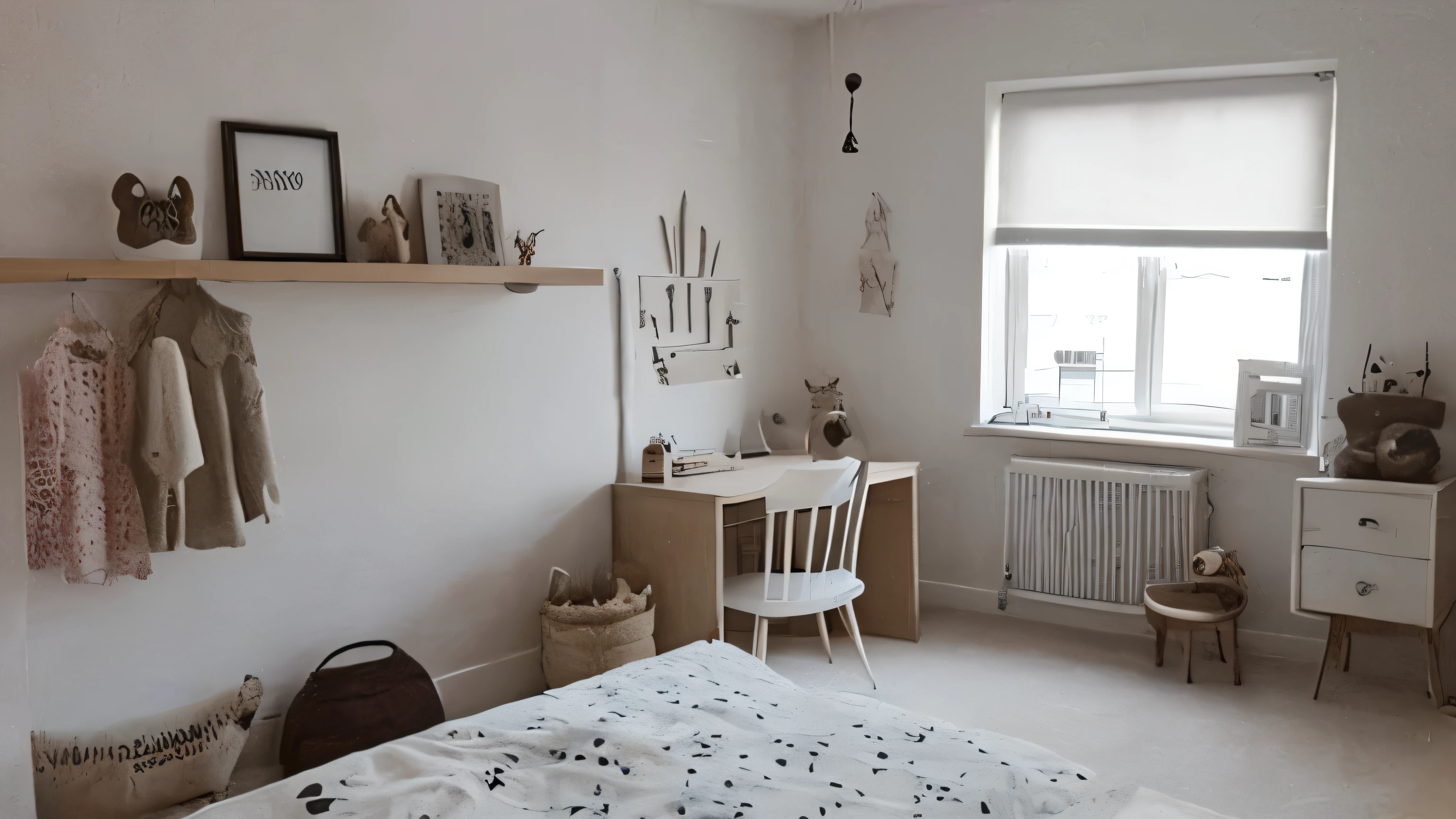 Cute room　whole　Calm atmosphere
