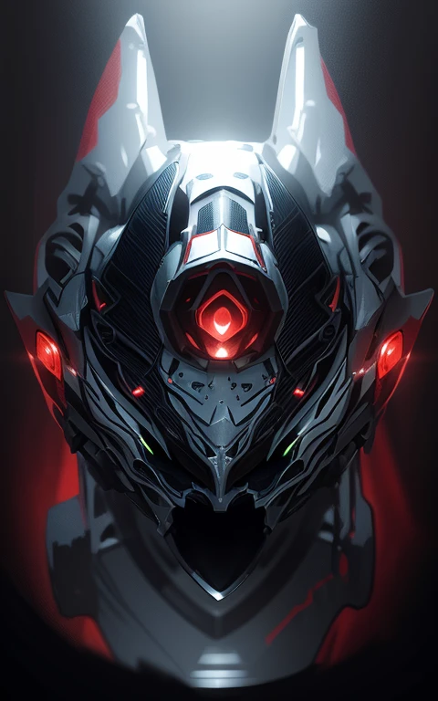The color changes to platinum,Some platinum and bright red(Ensure its layering and armor texture,Platinum color as main color,Change the middle to a mirror image)