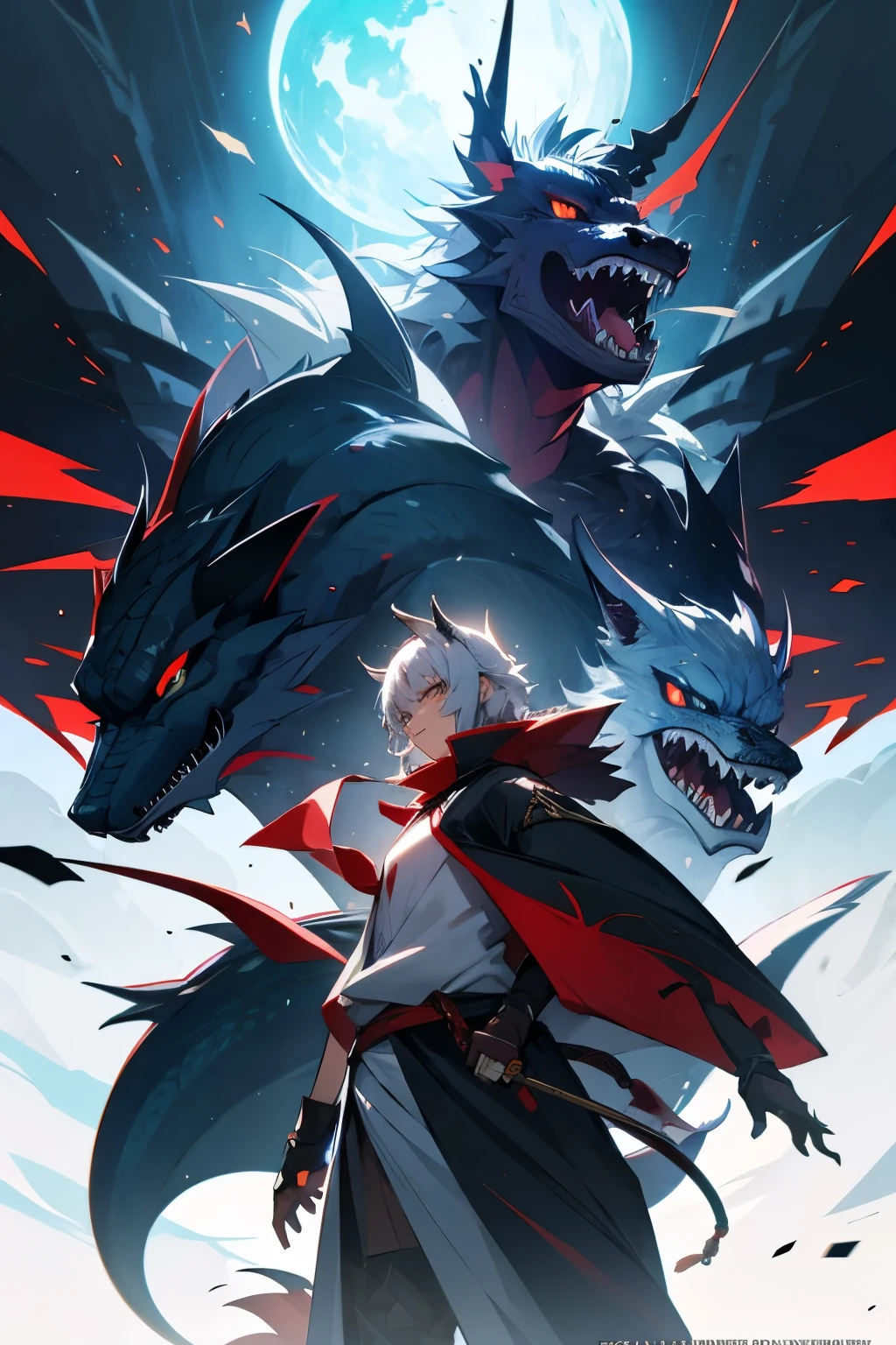 Dragon wolf hybrid