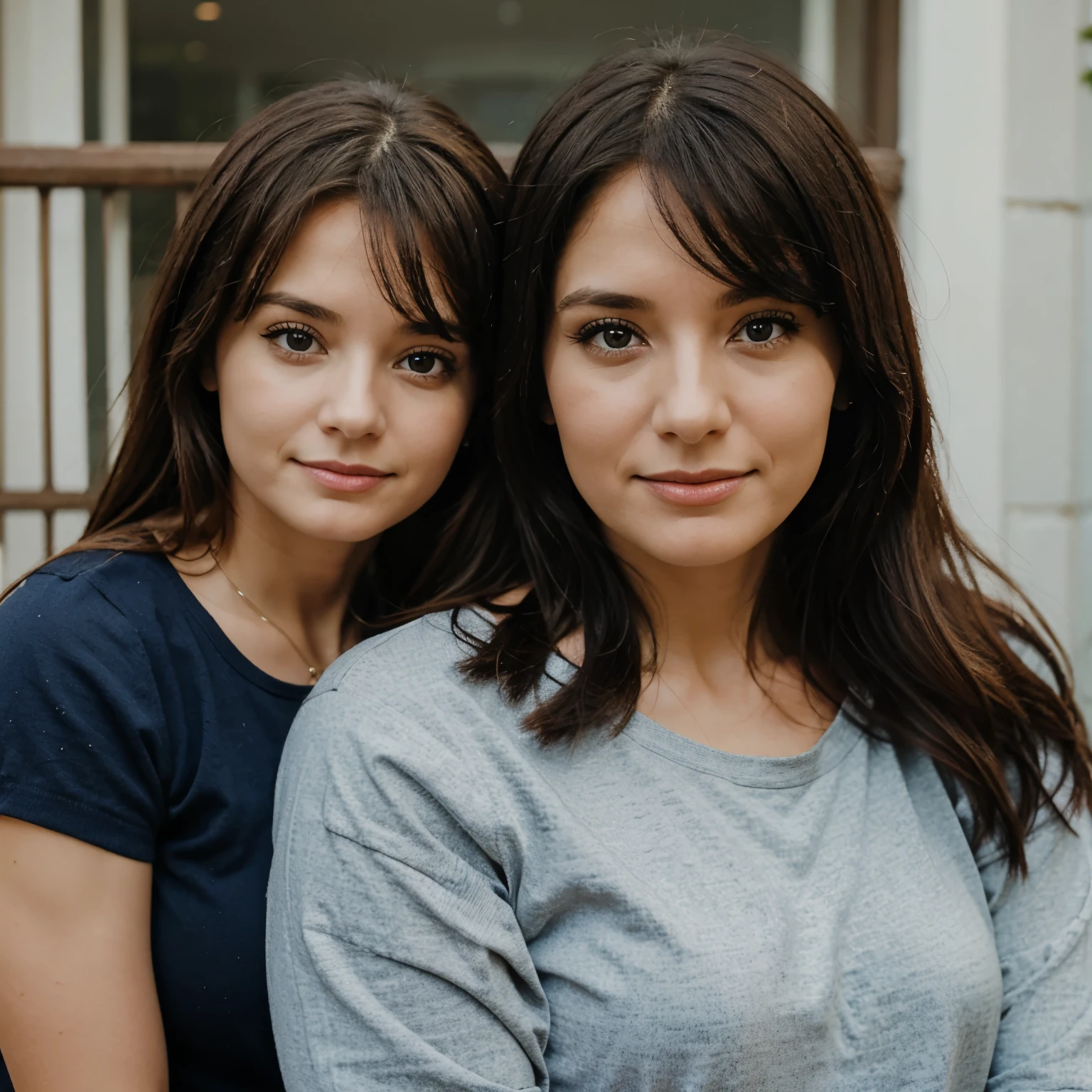 Mom and daughter