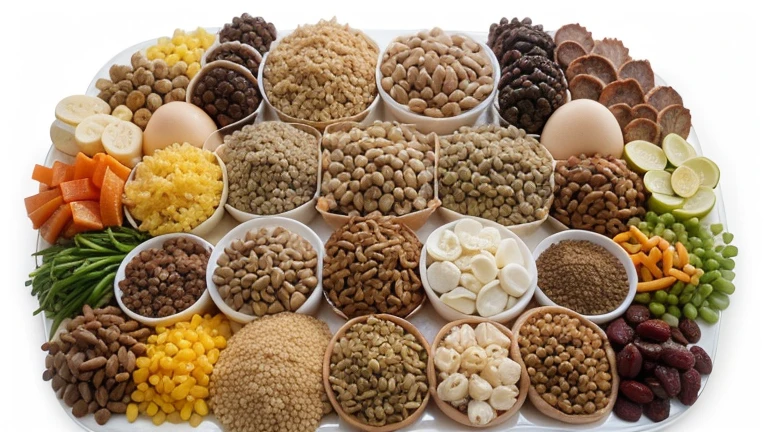A colorful collage of various high-protein foods such as eggs, fish, beans, and lean meats, with the title "PROTEIN RICH FOODS FOR A HEALTHY YOU"
I want this pic for YouTube thumbnail