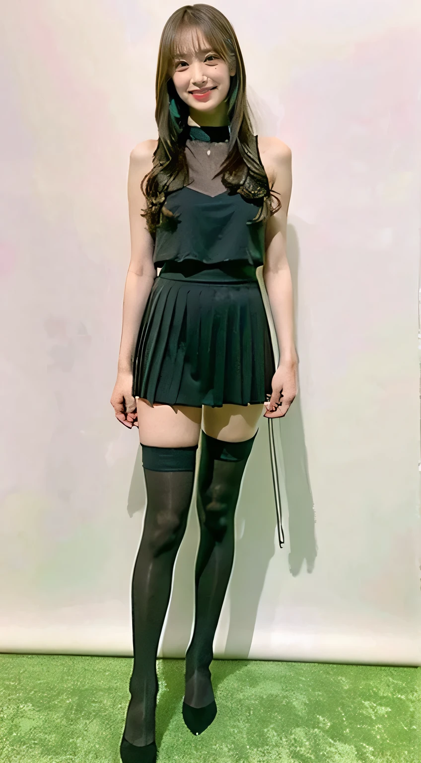 a little girl of about nine years old. in a short sexy skirt, Beautiful sexy legs, Petite, Flat Breast. in mesh tights. in high sexy heels